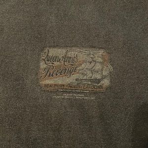 Large gray Mens graphic tee.